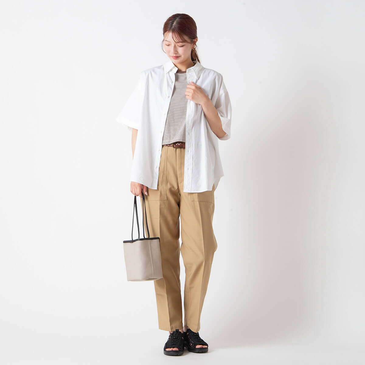 楽天市場】ザ シンゾーン ハーフスリーブダディシャツ THE SHINZONE