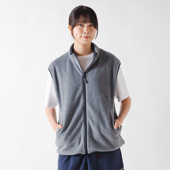楽天市場】グラミチ リバーシブルフリースベスト GRAMICCI REVERSIBLE