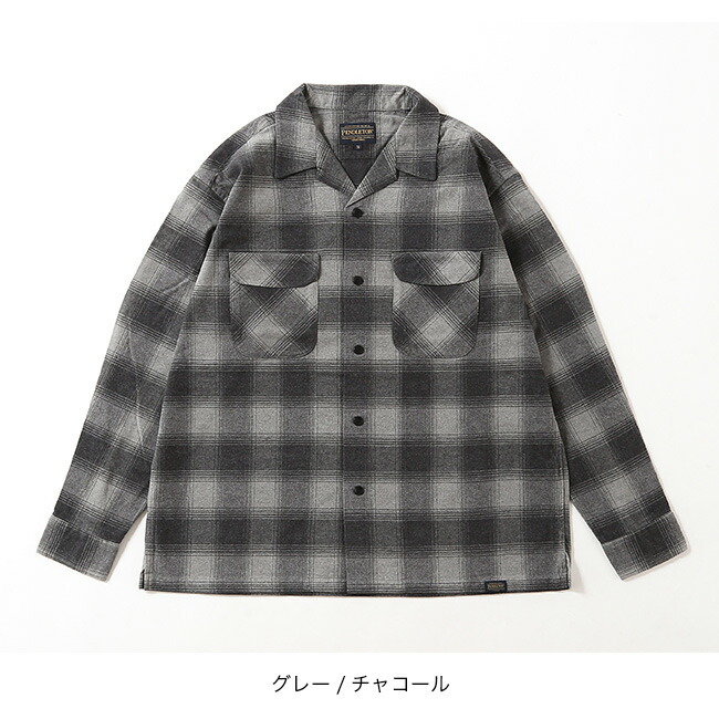 楽天市場】ペンドルトン オープンカラーシャツ メンズ PENDLETON Open