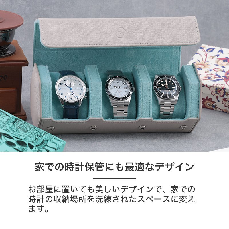 楽天市場】腕時計ケース 3本用 3本 時計ケース ウォッチケース 時計