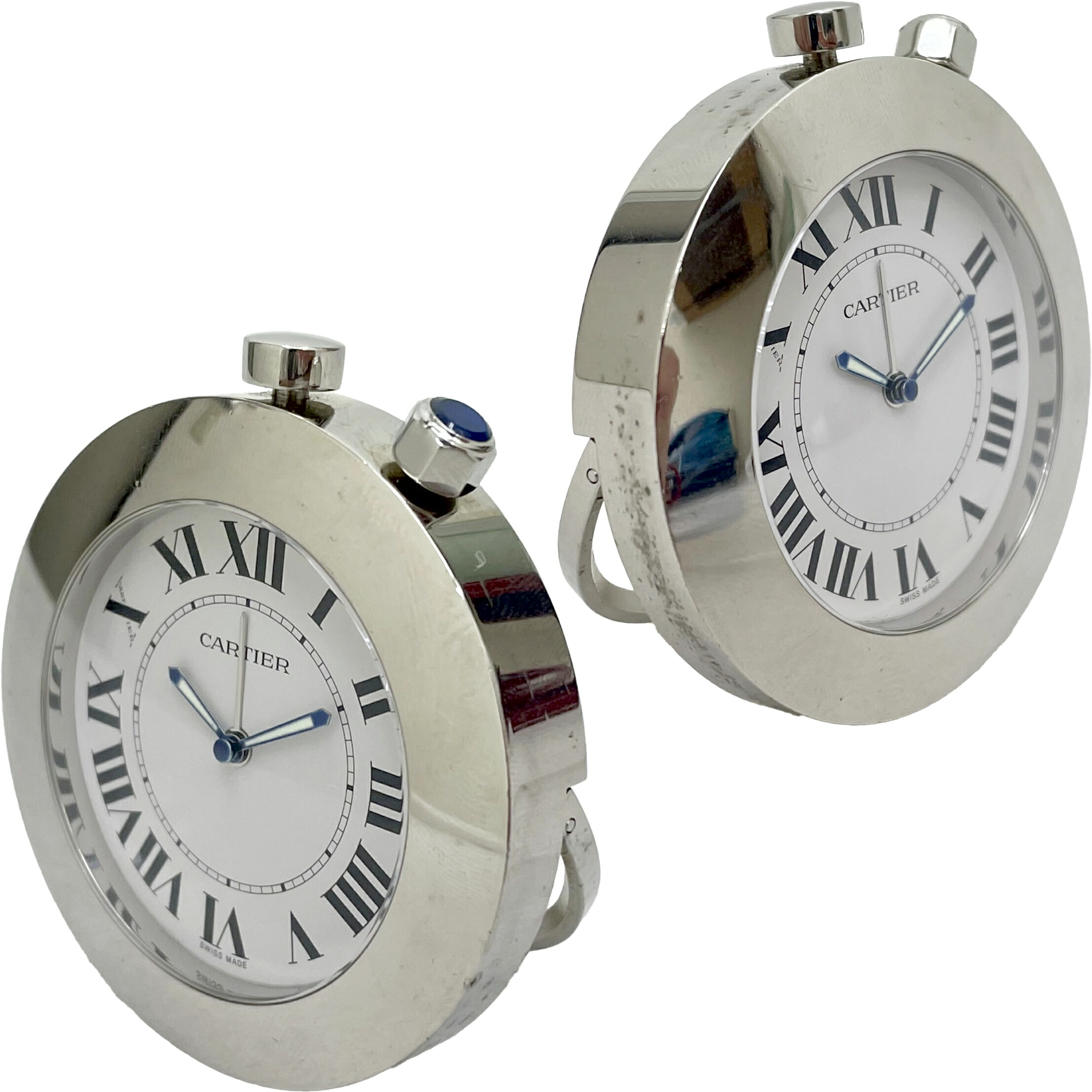 楽天市場】Cartier カルティエ トラベルクロック アラーム付き