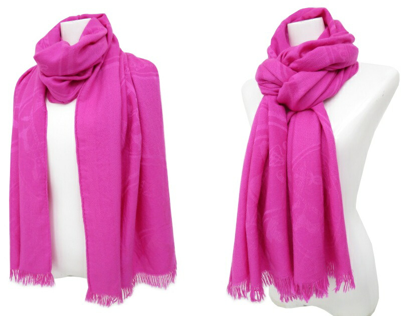 楽天市場】HERMES ストール ニュー リブリス カシミア85