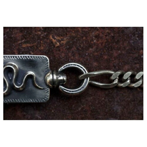 楽天市場】Peanuts&Co. SNAKE CLIP TYPE WALLETCHAIN SILVER : C-G