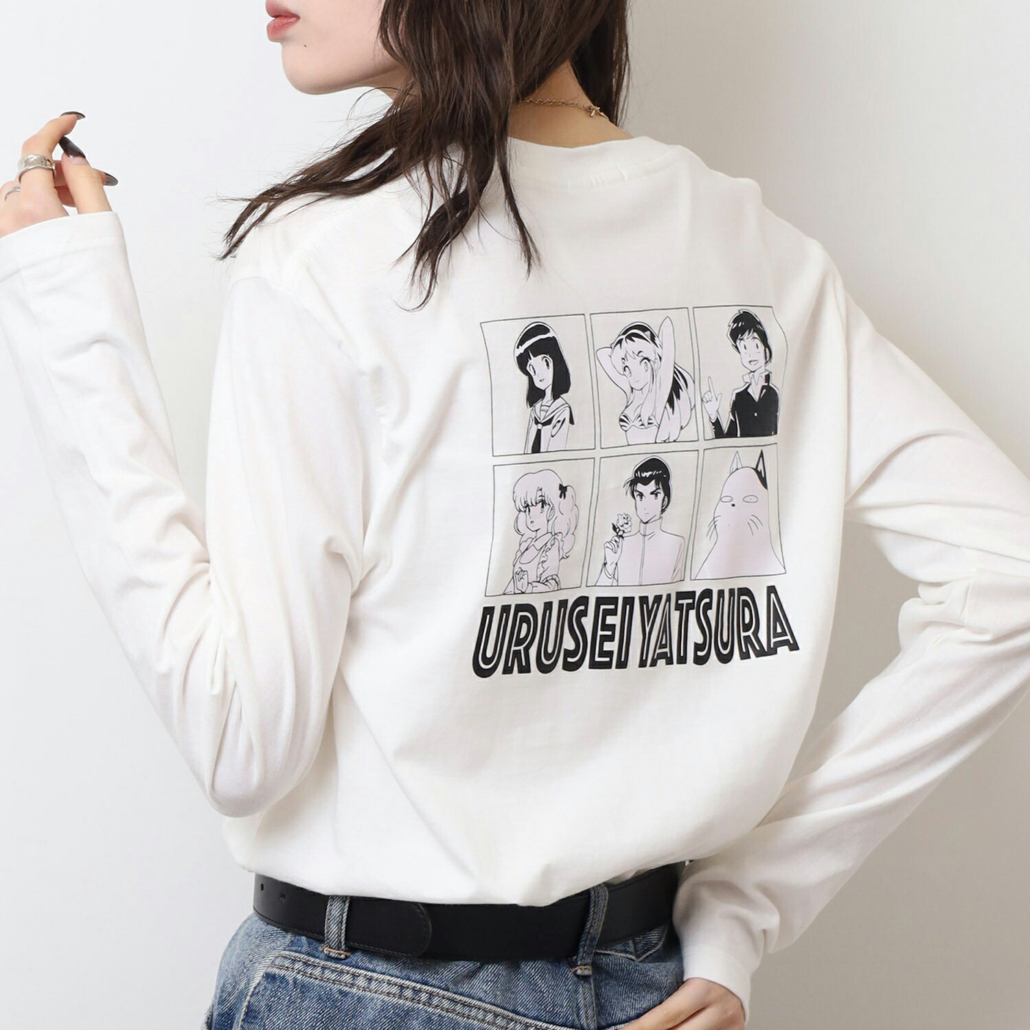 楽天市場】うる星やつら Tシャツ ロンT 長袖 トップス ラムちゃん 漫画