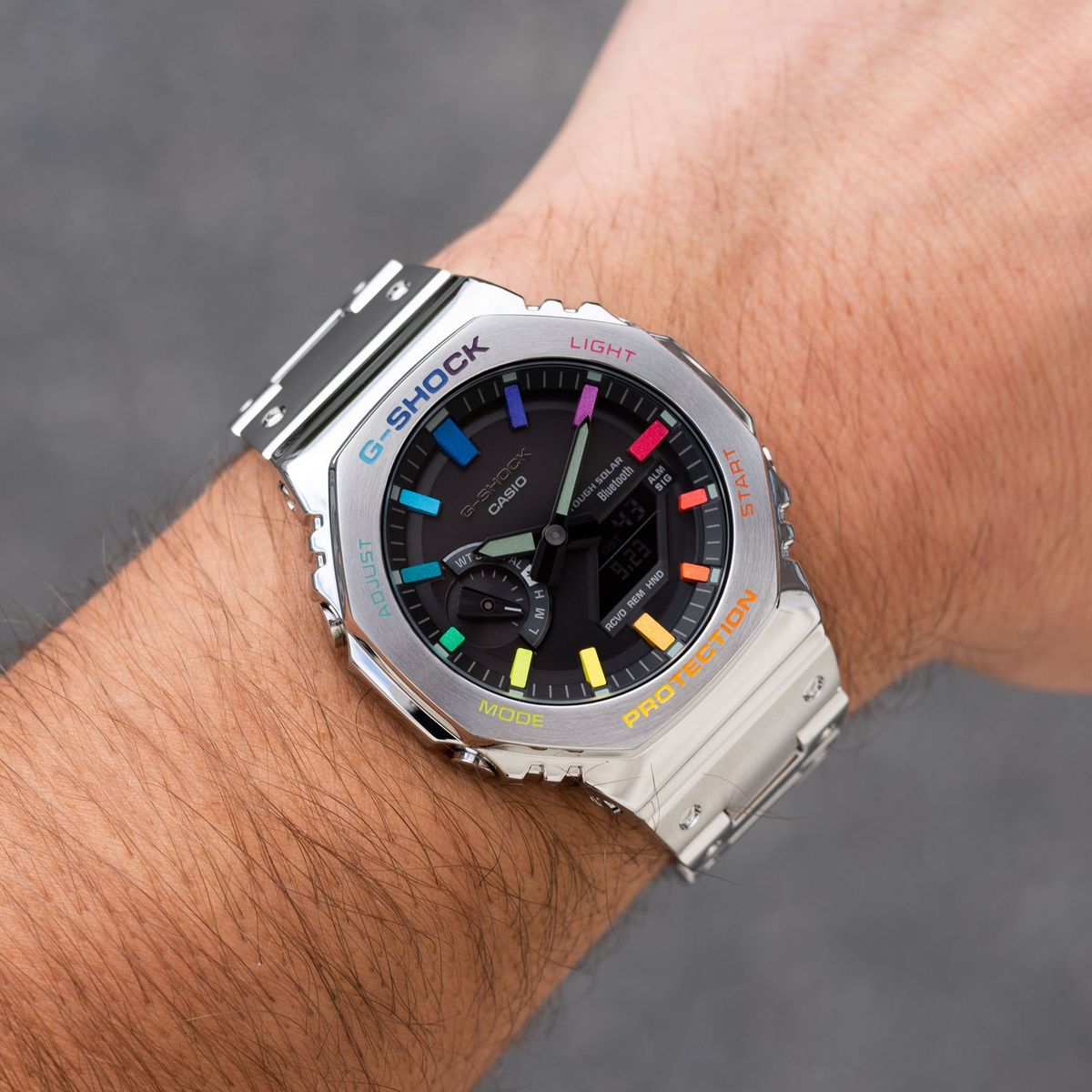 楽天市場】G-Shock CasiOak Full Metal Rainbow (カシオーク