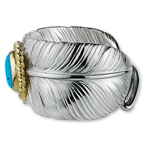 楽天市場】【鷲見太郎 Ring リング】オールドLフェザーリング02 w/6×8