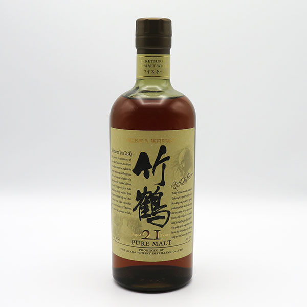 楽天市場】【旧ボトル】竹鶴21年 ピュアモルト 43度 700ml （箱なし