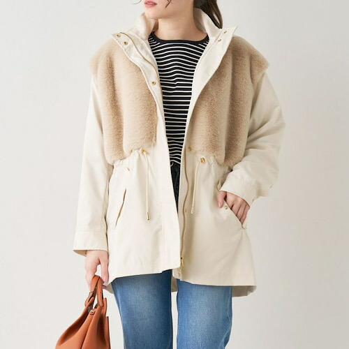 楽天市場】MICA&DEAL (マイカアンドディール) フーデットファー