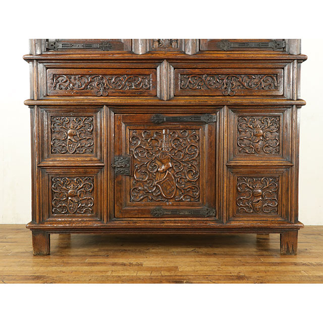 楽天市場】アンティーク キャビネット アンティーク家具 飾り棚 サイド