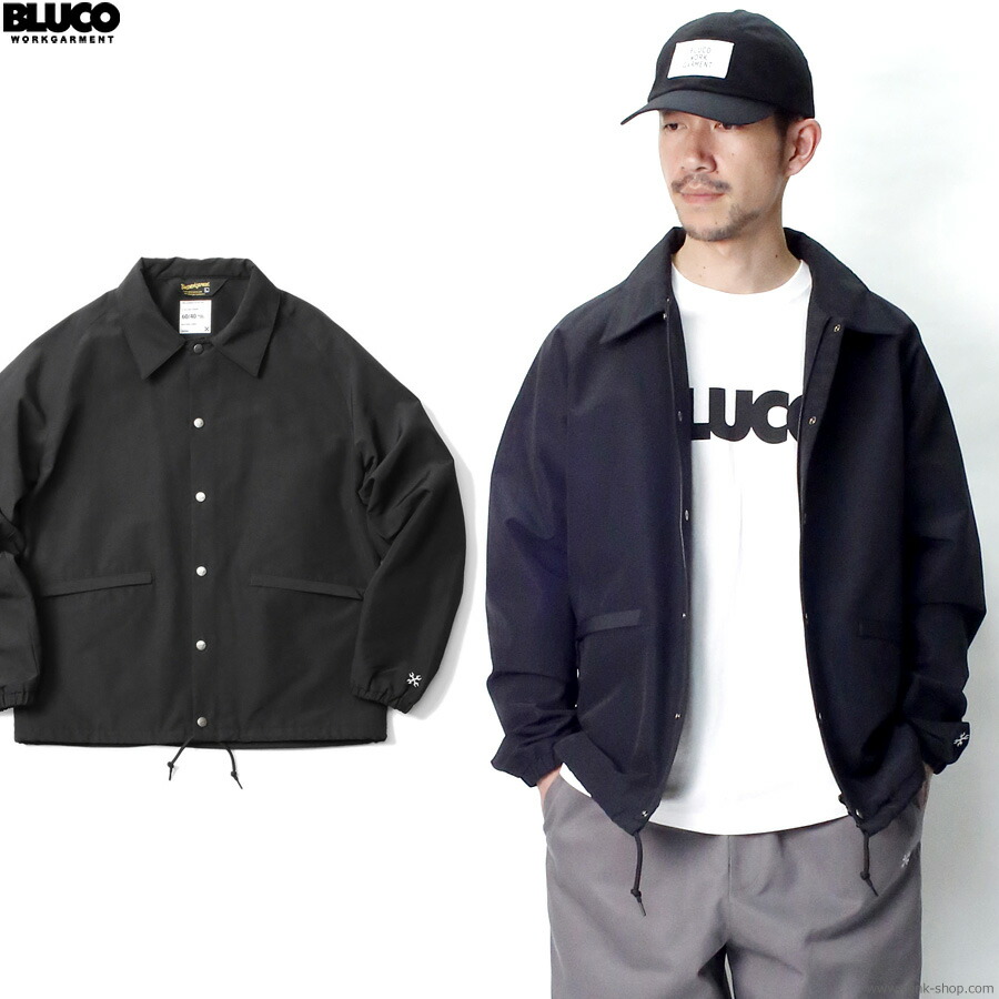 楽天市場】BLUCO ブルコ コーチジャケット メンズ 春秋用 60/40クロス
