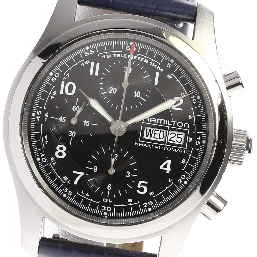 楽天市場】【HAMILTON】ハミルトン カーキ クロノグラフ デイデイト