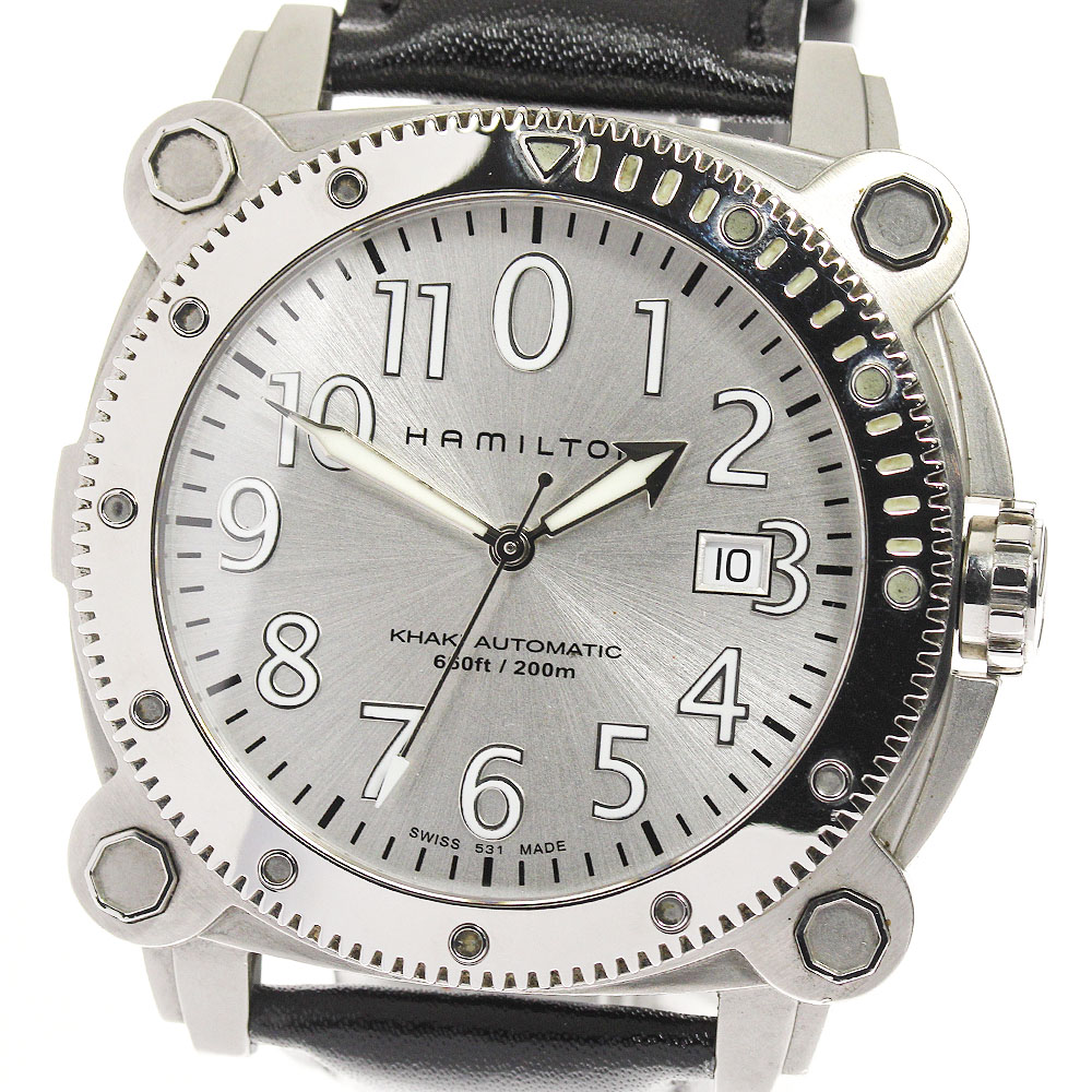 楽天市場】☆良品【HAMILTON】ハミルトン カーキ ビロウゼロ デイト