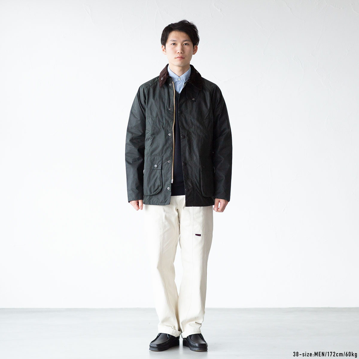 楽天市場】バブアー ビデイル SL ワックス ジャケット MWX1758 メンズ