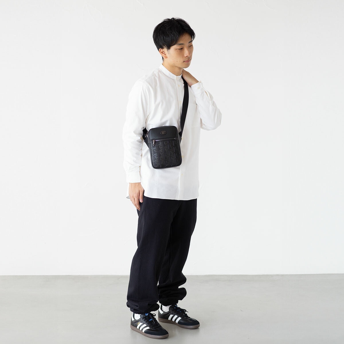 楽天市場】ラコステ モノグラム ショルダーバッグ LACOSTE NH4486MR