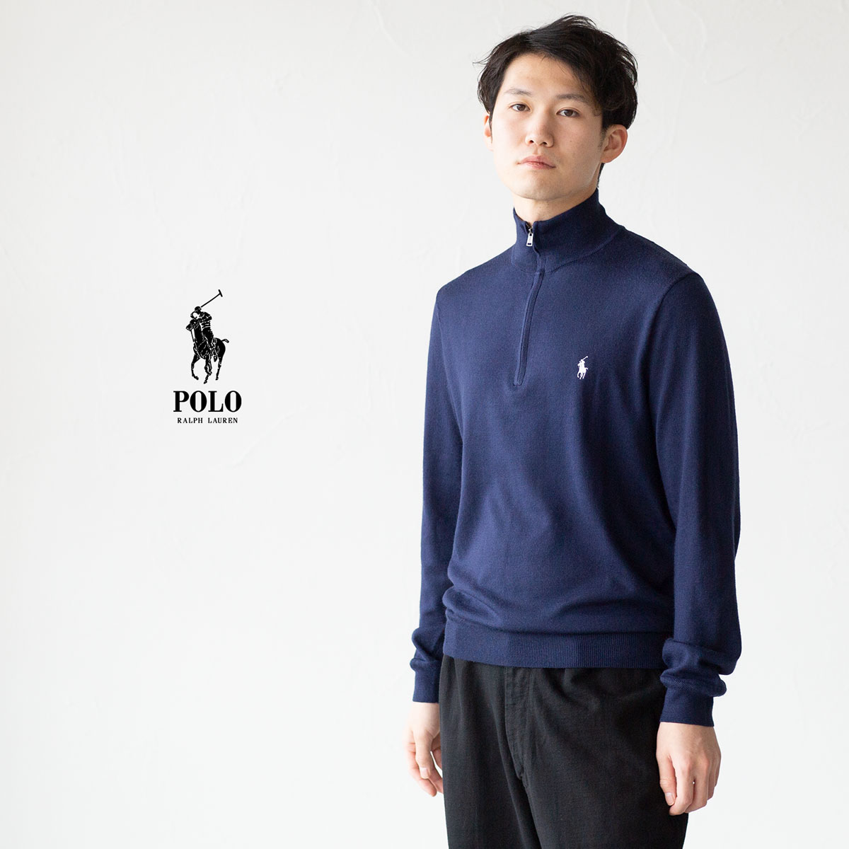 楽天市場】ポロ ゴルフ ラルフローレン モックネック セーター POLO