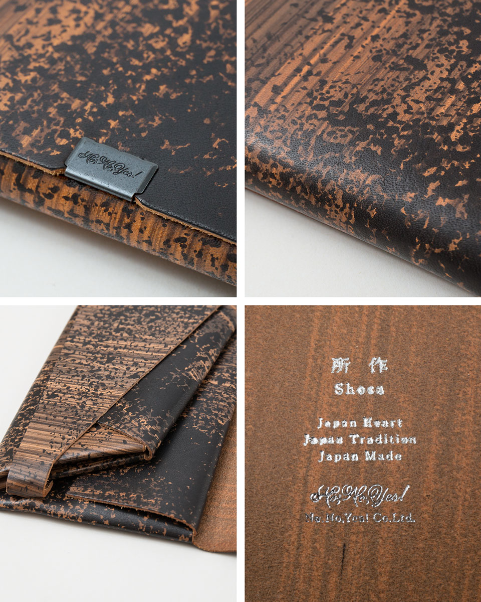 楽天市場】【スーパーSALE40%OFF】(褪色あり) 所作 ロングウォレット