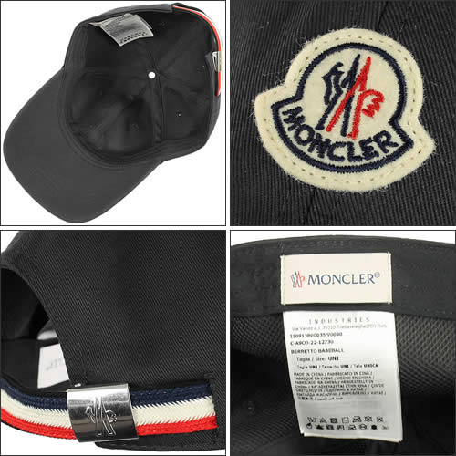 楽天市場】モンクレール キャップ ロゴワッペン ベースボールキャップ