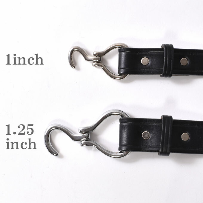 楽天市場】Tory Leather / 1” Bridle Leather Mini Hook Buckle Belt