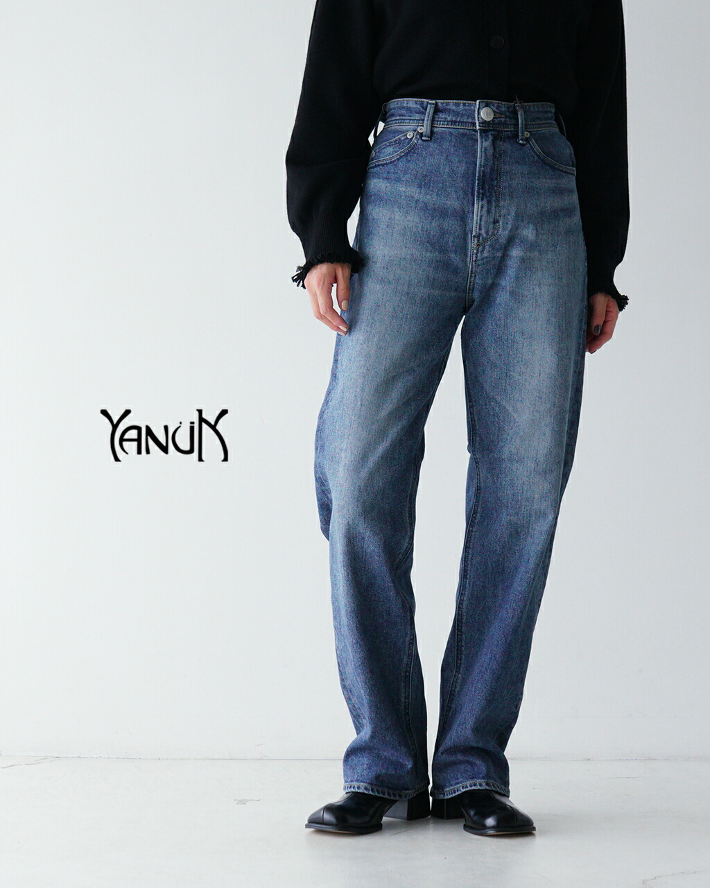 楽天市場】ヤヌーク YANUK LEA デニムパンツ レディース LEA