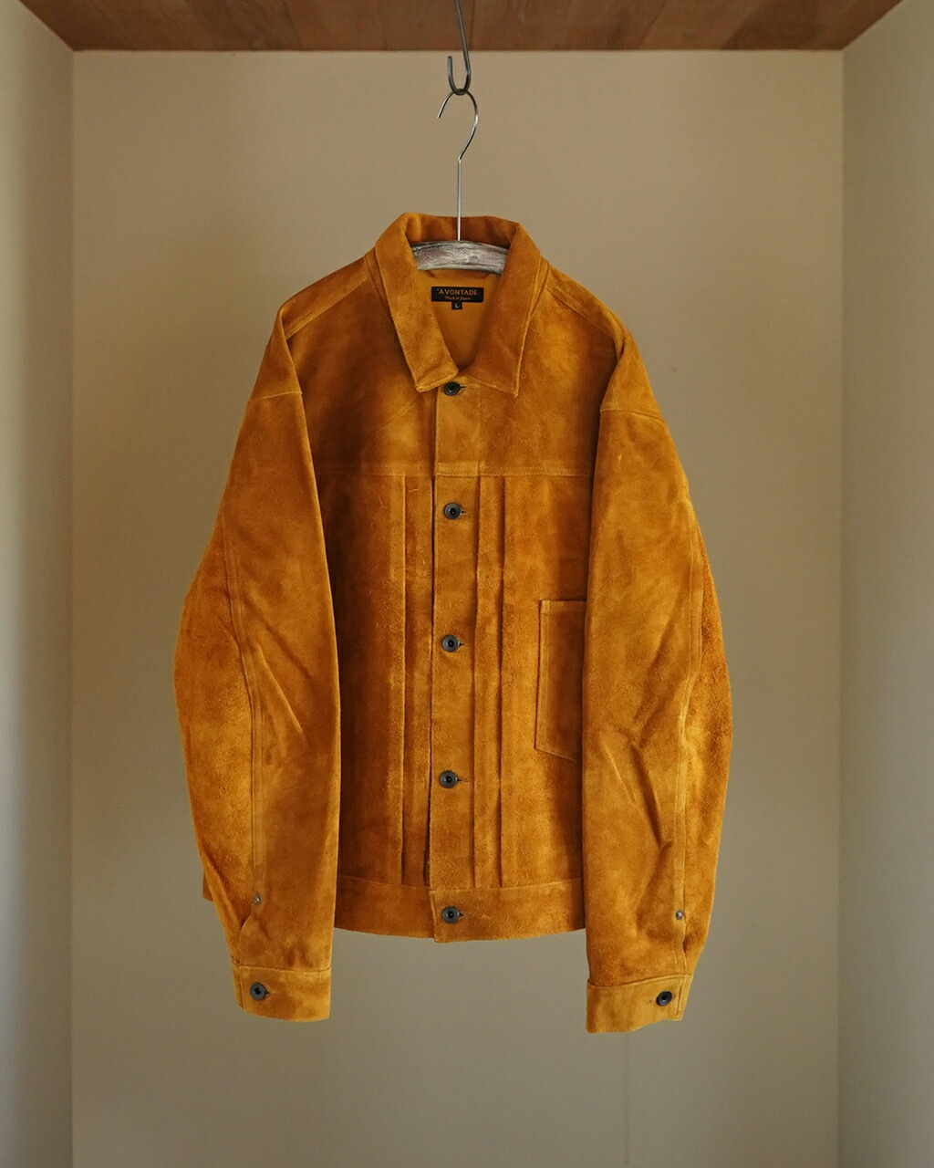 楽天市場】アボンタージ A VONTADE TYPE 1 スエードジャケット メンズ