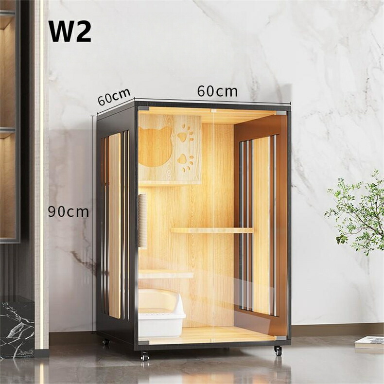 楽天市場】猫の別荘 キャット別荘 キャットヴィラ 防水加工 強化ガラス