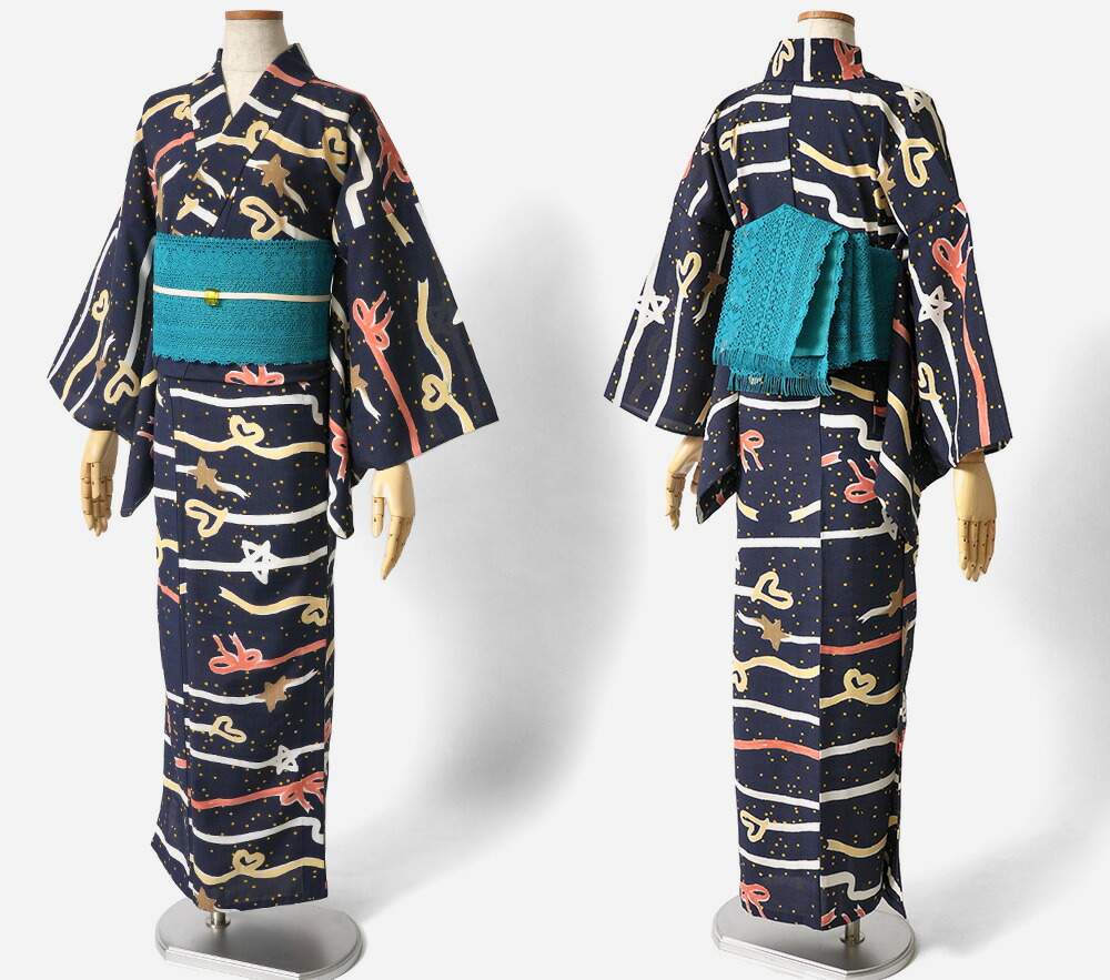 楽天市場】浴衣 tsumori chisato セオアルファ リボン ボーダー 星