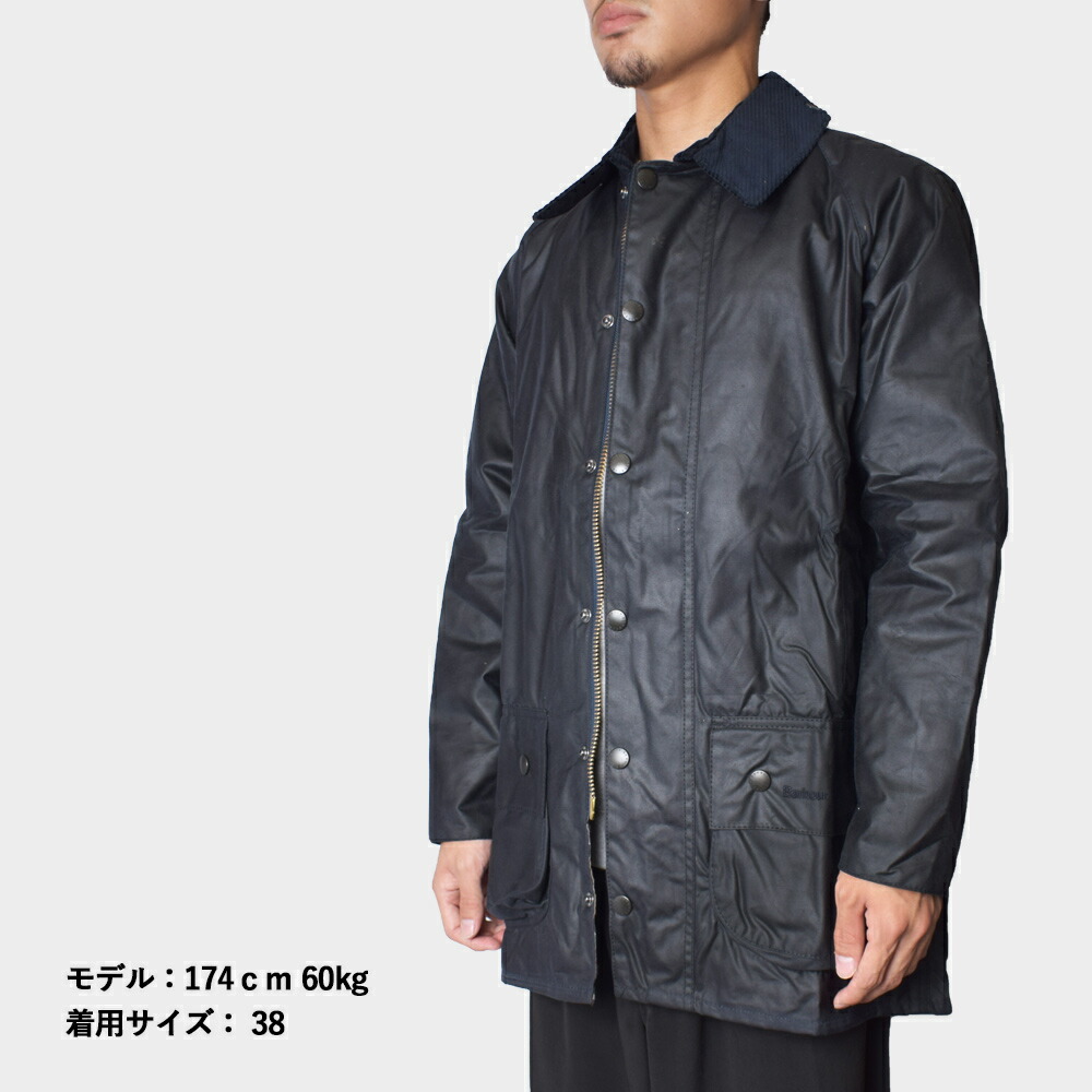 楽天市場】BARBOUR バブアー MWX0017NY91 BEAUFORT Navy ビュー