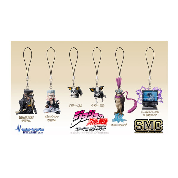 楽天市場】超像マスコットストラップコレクション アニメ『ジョジョの