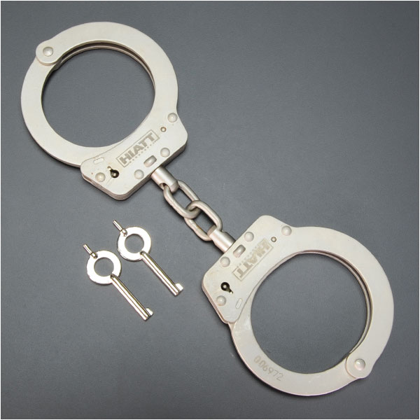 楽天市場】HIATT 手錠 ダブルロック ニッケルメッキ |Safariland