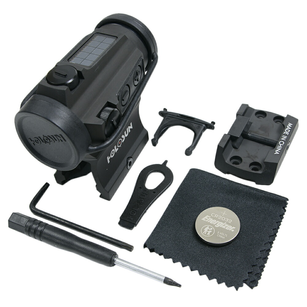 楽天市場】HOLOSUN ドットサイト HS503CU ソーラーパネル搭載 照準器