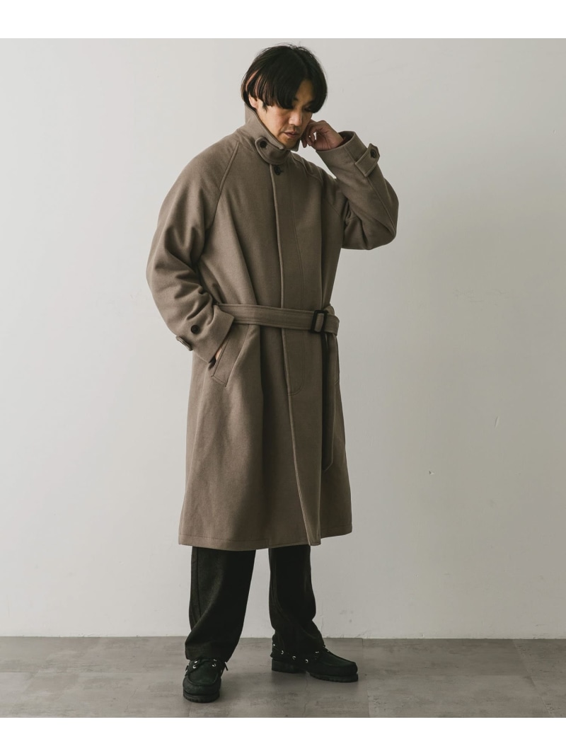楽天市場】【SALE／60%OFF】ウールメルトンステンカラーコート URBAN
