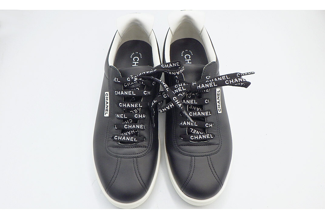 楽天市場】CHANEL(シャネル） G34145 ローカットスニーカー カーフ