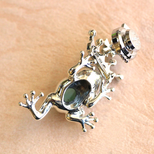 楽天市場】【スーパーセールクーポン有】【碌山】 シルバー カエルと