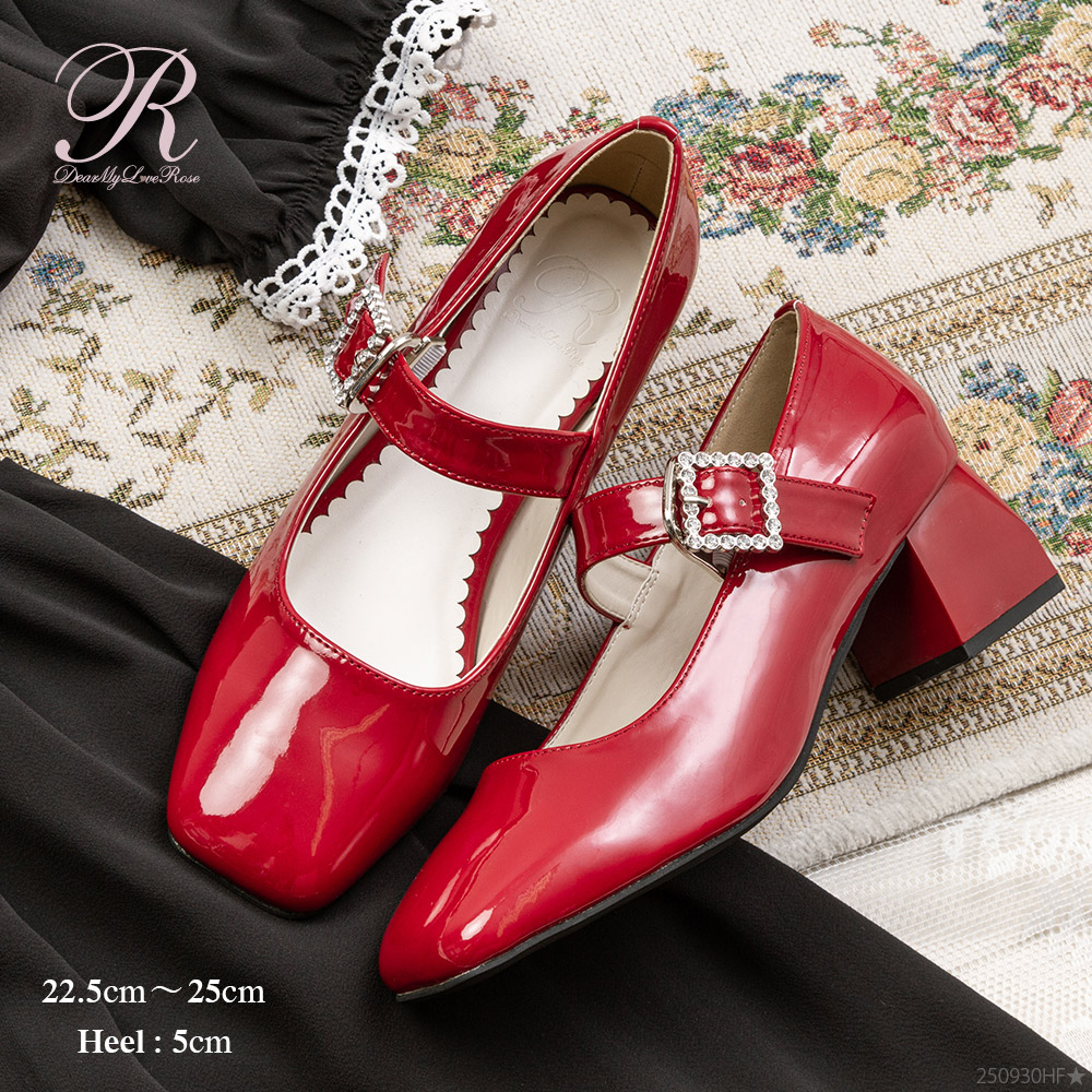 楽天市場】ビジューバックルレディパンプス レディース 靴 靴下 靴関連