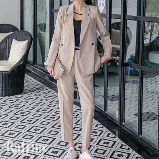 楽天市場】パンツスーツ レディース フォーマル セットアップ パンツ