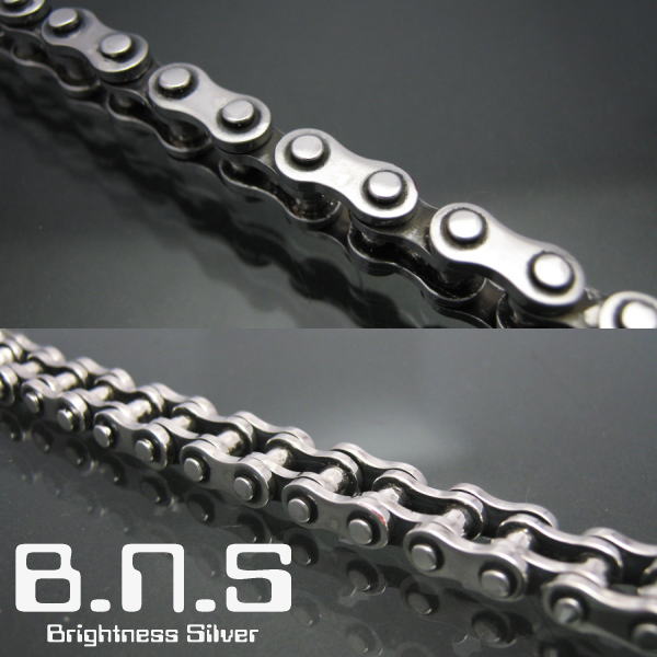 楽天市場】高品質！バイクチェーンブレスレットSシルバー925 (ドライブ