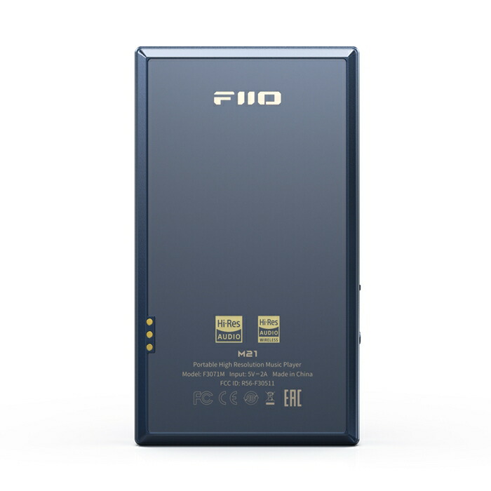 楽天市場】FIIO M21 Dark Blue デジタルオーディオプレイヤー