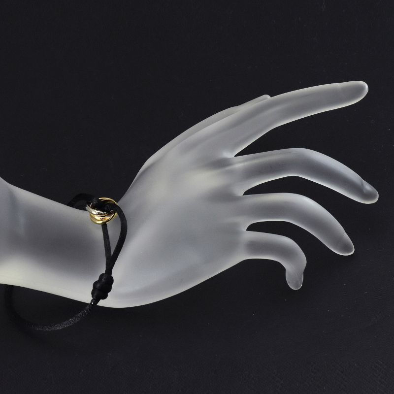 楽天市場】[返品OK]カルティエ トリニティコードブレスレット K18YG