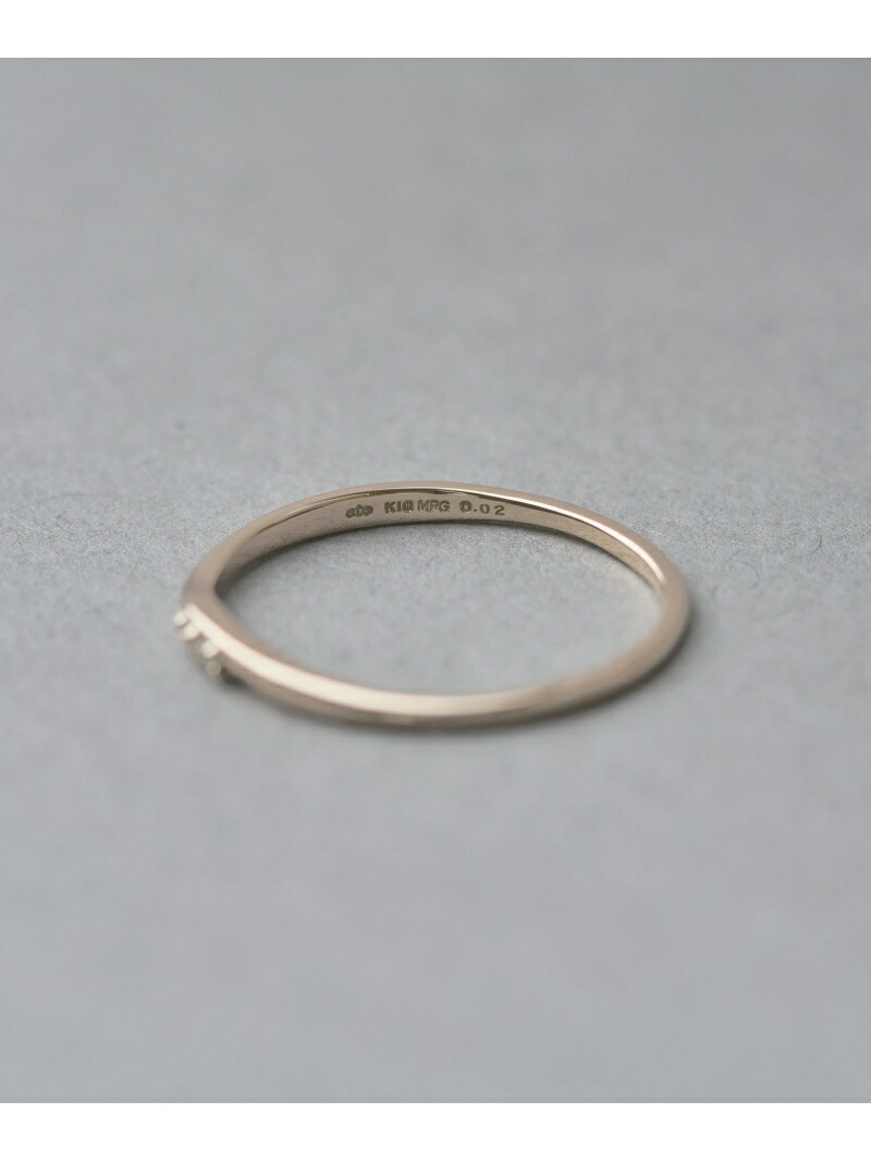 楽天市場】[シェア] K10MPG ダイヤモンド ツイスト リング ete エテ