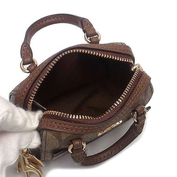 楽天市場】コーチ キーホルダー アウトレット キーリング ミニ ロワン