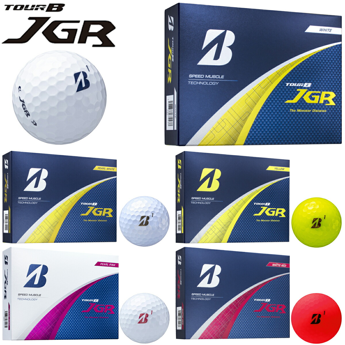 楽天市場】bridgestone golf tour b jgr [イエロー]の通販