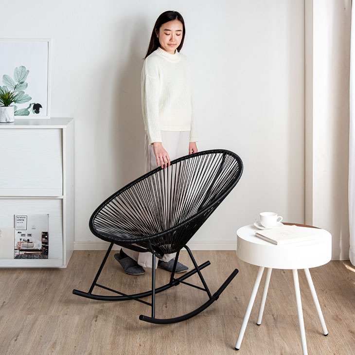 楽天市場】アカプルコチェア ロッキングチェア 1P 1人掛け 一人 掛け