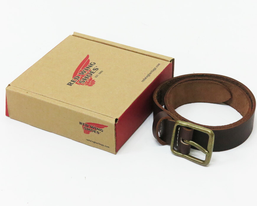 楽天市場】REDWING レッドウィング レザーベルト 38mm幅 アンバー