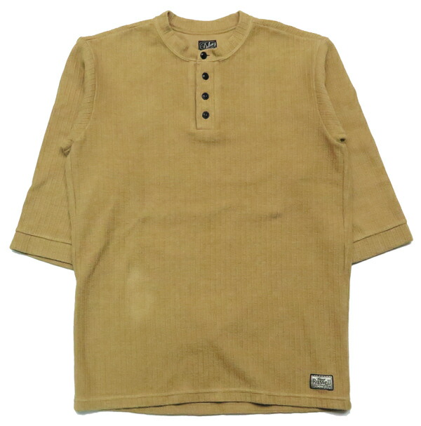 楽天市場】DALLES & CO ダリーズ＆コー6分袖 ヘンリーネック ニット