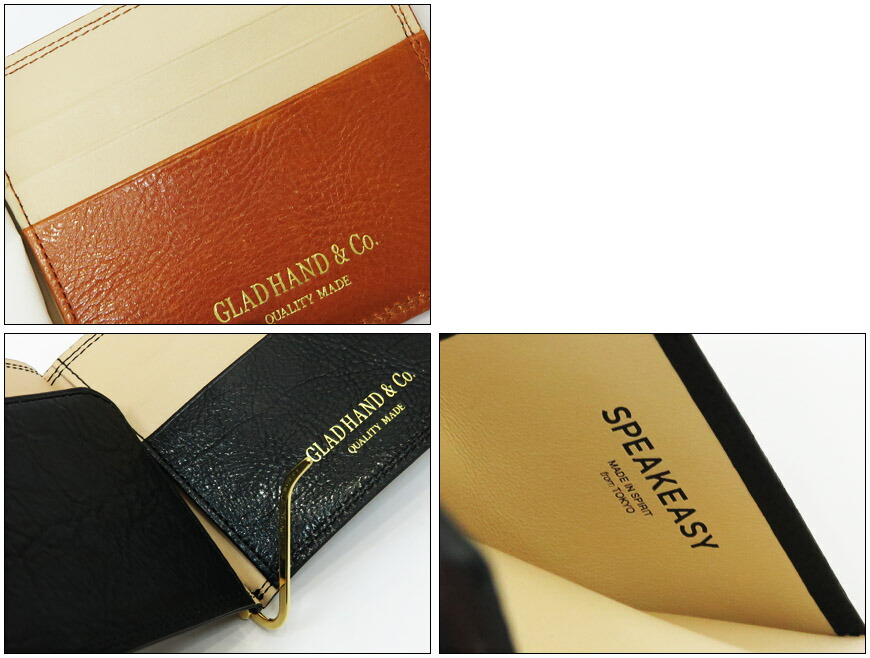 楽天市場】GLAD HAND グラッドハンド レザー マネークリップ