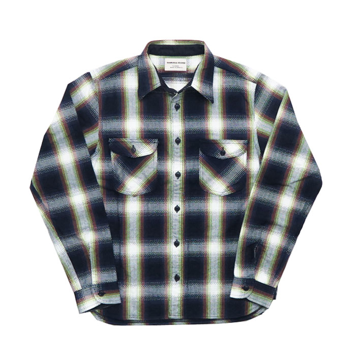 楽天市場】サムライジーンズ SAMURAI JEANS 長袖 ロープインディゴ