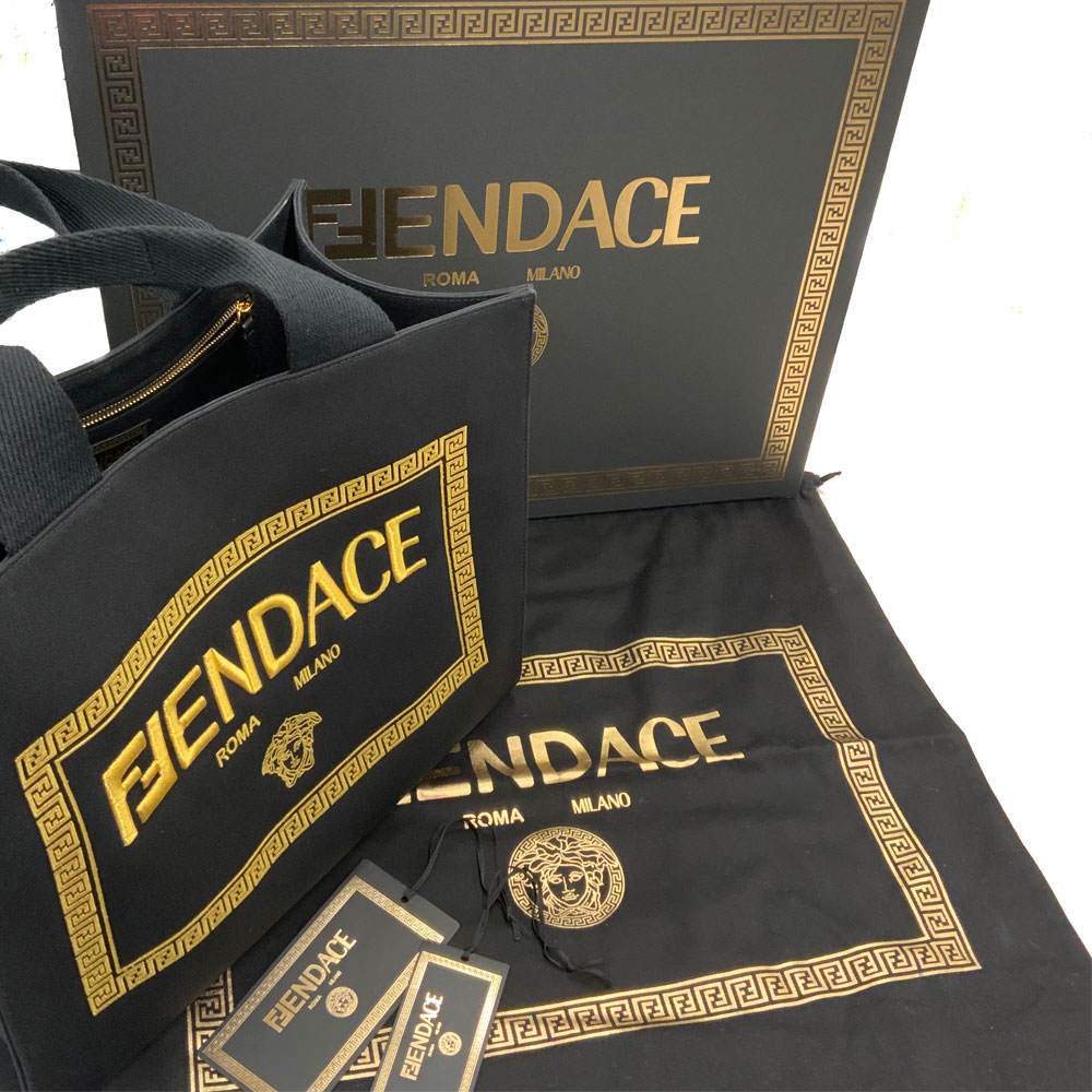 楽天市場】【中古】FENDACE（フェンダーチェ） 3BH395 FENDI×VERSACE