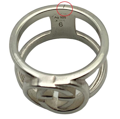 楽天市場】【中古】GUCCI（グッチ） インターロッキングG ワイド