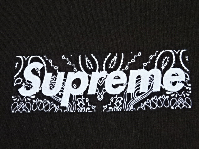 楽天市場】Supreme 2001ss PAISLEY BOX LOGO TEE BROWN サイズXL