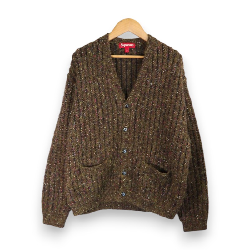 楽天市場】SUPREME 24ss Confetti Cardigan Brown サイズS